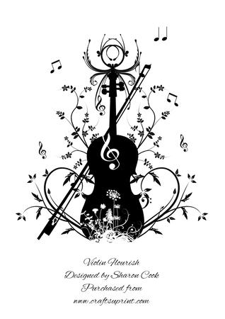 Violin Flourish