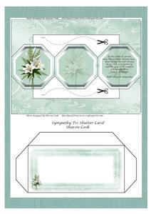 Sympathy Tri Shutter Card