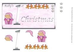 Baby Girl's 1st Christmas