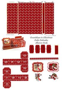 Santa Count Down to Christmas Calendar