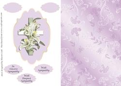 Lilac Sympathy Lillies