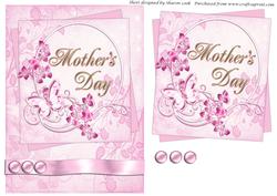 Pink Mother's Day Topper