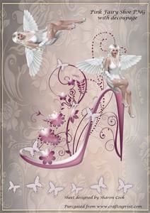 Pink Angel Shoe