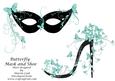 Turquoise Mask and Shoe