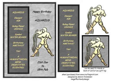 Happy Birthday Aquarius