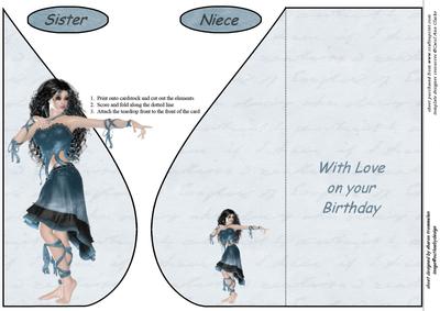 Blue Elf Tear Drop Sheet