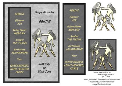 Happy Birthday Gemini