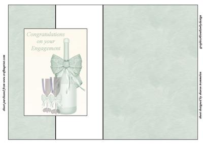 Congratulations on Your Engagement Fold Back