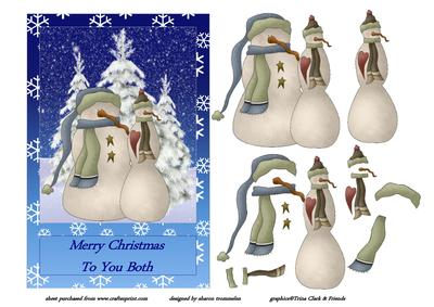 Merry Christmas to You Both Step by Step