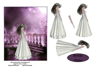 Lilac Dream Step by Step