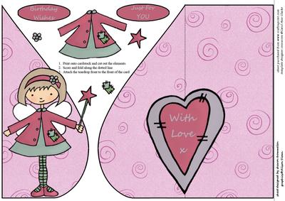 With Love Little Angel Tear Drop Sheet