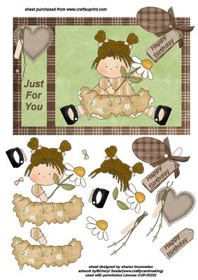 Just for You Little Girl Step by Step