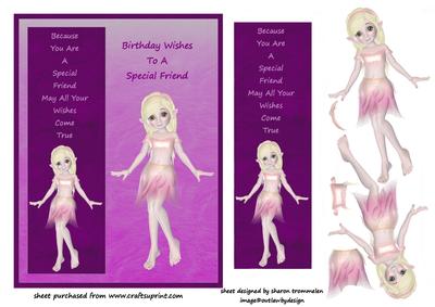 Special Friend Step by Step with Bookmark