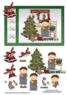 Ho Ho Ho Merry Christmas Step by Step