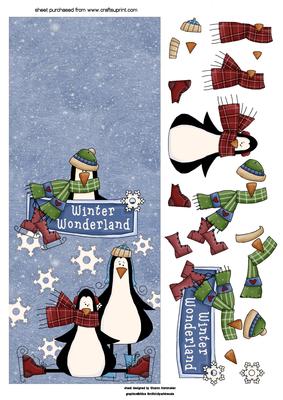 Winter Wonderland Over the Edge Sheet