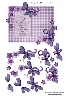 Mum Dragonfly Verse Step by Step