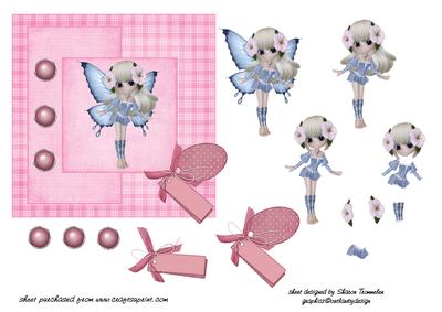 Blue Fairy Step by Step