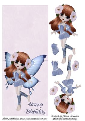 Blue Fairy Over the Edge