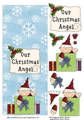 Our Christmas Angel Over the Edge