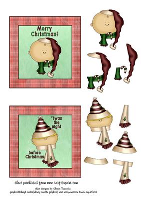Twas the Night Before Christmas Toppers