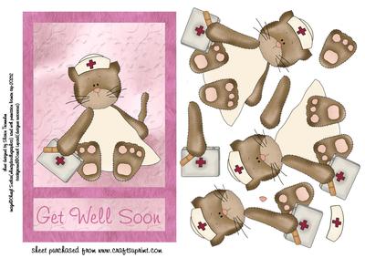 Girls Get Well Soon Step by Step