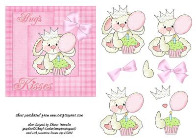 Ruby's Hugs and Kisses Step by Step