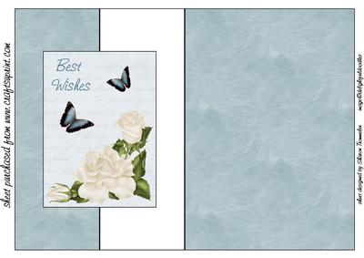 Best Wishes Fold Back Sheet
