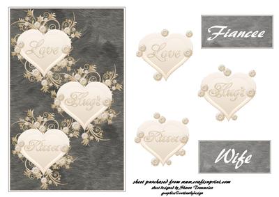 Love,hugs,kisses Step by Step