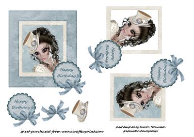 Birthday Beauty Step by Step