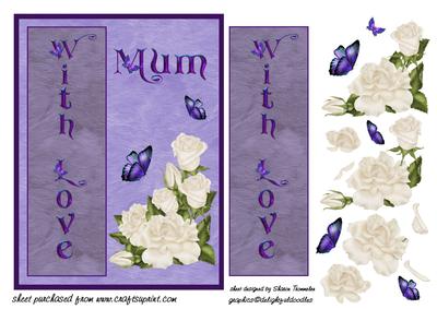 Mum with Love Step by Step with Bookmark