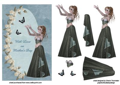 With Love on Mothers Day Step by Step