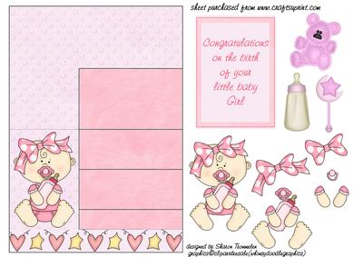 Baby Girl Side Stepper Sheet