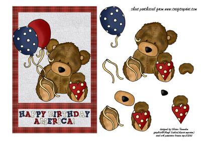 Happy Birthday America Step by Step