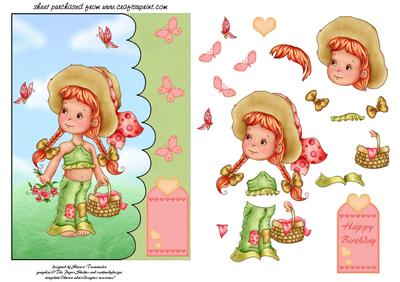 Birthday Picnic Step by Step