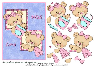 Love Shopping Teddies Step by Step