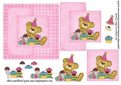 Bear Birthday Party Step by Step