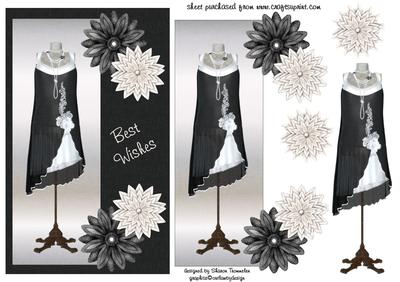 Vintage Style Black Dress Step by Step