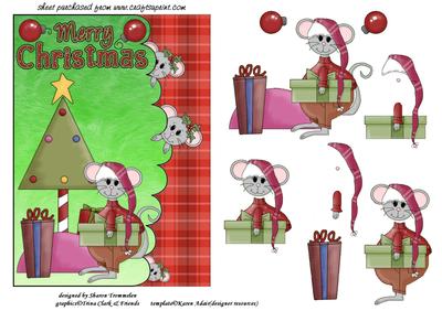 Merry Mice Christmas Step by Step
