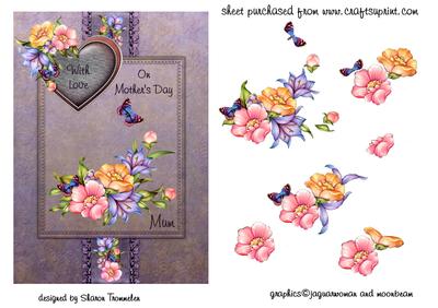 With Love on Mothers Day Step by Step