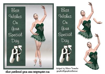 Ballerina Wishes Step by Step with Bookmark