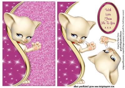 From Me to You Kitty Step by Step