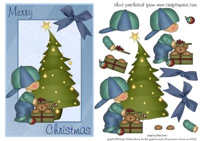 Merry Christmas Countryboy Step by Step