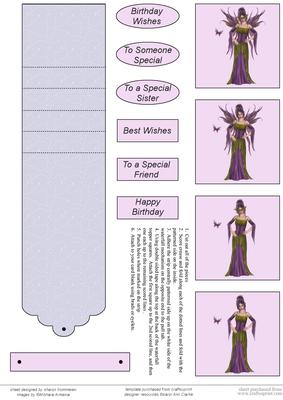 Lady in Purple Waterfall Sheet