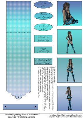 Fathers Day Sexy Girl Waterfall Sheet