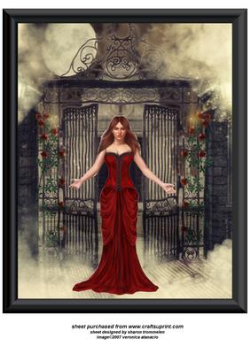 Lady of the Gate Large Card Front
