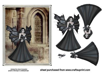Gothic Fairy Step by Step