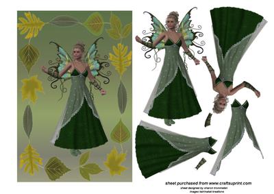 Green Fairy Step by Step