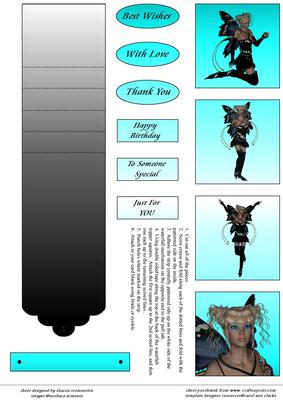 Blue Fairy Waterfall Sheet