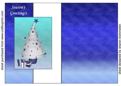 Season's Greetings Fold Back