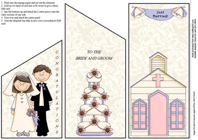 To the Bride & Groom Cascade Sheet